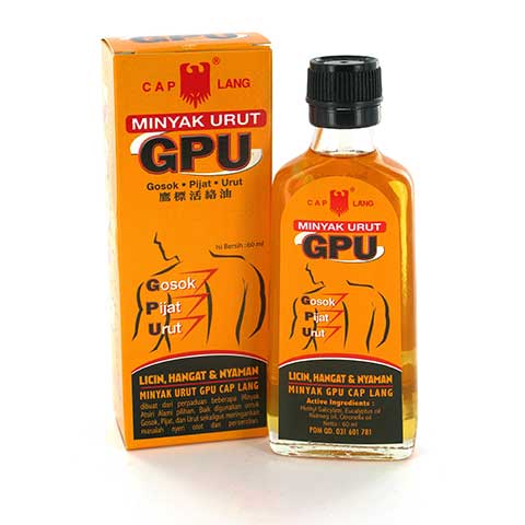 CAPLANG MINYAK URUT GPU 60 ML